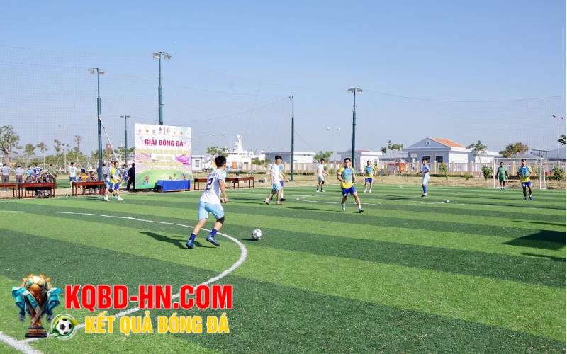 Football pitch trong bóng đá có những đường kẻ nào