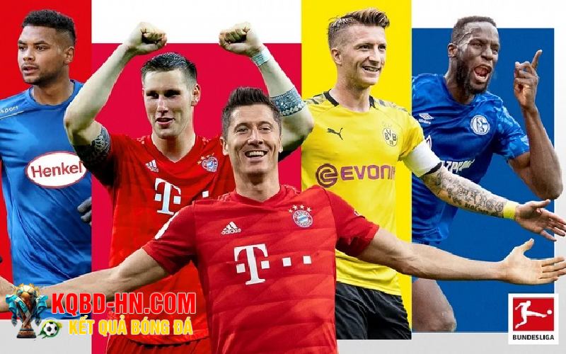 Đức là quốc gia sở hữu giải đấu Bundesliga nổi tiếng hiện nay